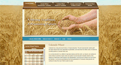 Desktop Screenshot of coloradowheat.org